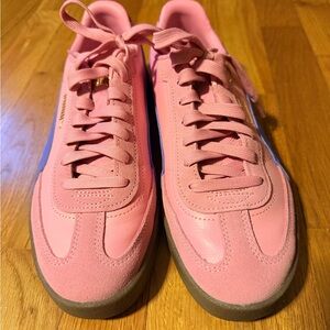 Puma Palermo Pink Classic Low-Top Sneakers